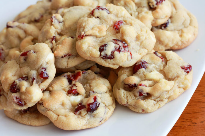 Cherry White Chocolate Chip Cookies