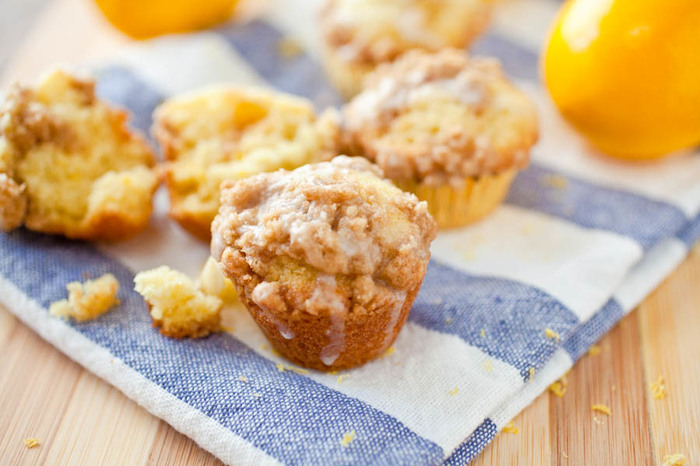 Lemon Crumb Muffin